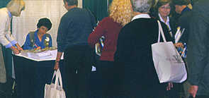 Denise Rodgers at a Michigan Book Signing for Great Lakes Rhythm & Rhyme